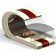 Биокамин Glamm Fire Fontana beige-black-red/beige-black